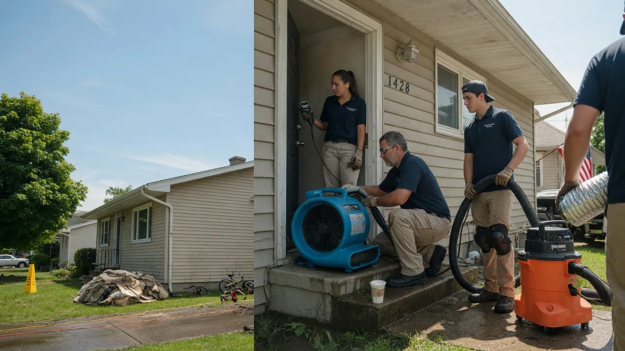 Water Damage Restoration in Reno, OH near me